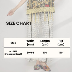 LIMITTES Celana Panjang Tenun Wide Pants Pria Wanita