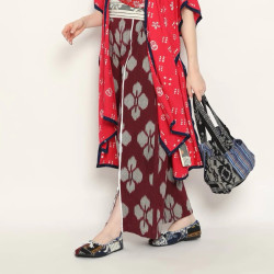 LIMITTES Celana Panjang Tenun Wide Pants Pria Wanita